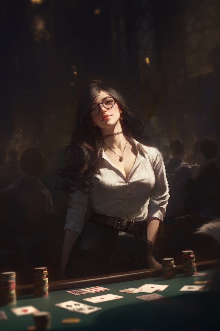 Tampilan studio live dealer Evolution Gaming di esbobet
